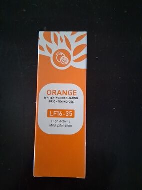 Orange Whitening Exfoliating Brightening Gel - Nwt Gentle